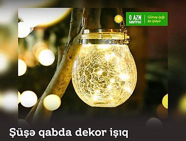 dekor qab: Yeni, Günəş lampası, Zəmanətsiz, Ünvandan götürmə, Ödənişli çatdırılma — 2