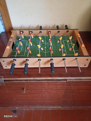 İdman və istirahət: Stolüstü futbol (foosball) oyunu – kompakt masa model - Material — 4