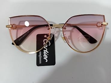 Naočare: Cartier sunčane naočare – ženski model - Oblik: mačkaste (cat-eye) — 4