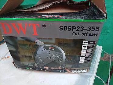 dəmir kəsən uqlarez: DWT SDSP23-355 metal kəsici mişar (Cut-off saw) - Güc: 2300 W - Disk — 2