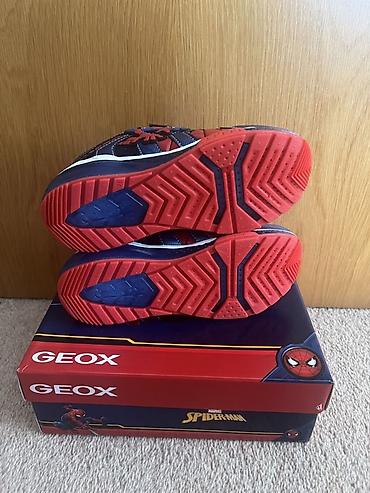 Детская обувь: Детские кроссовки Geox x Marvel Spider‑Man с подсветкой, без коробки — 4
