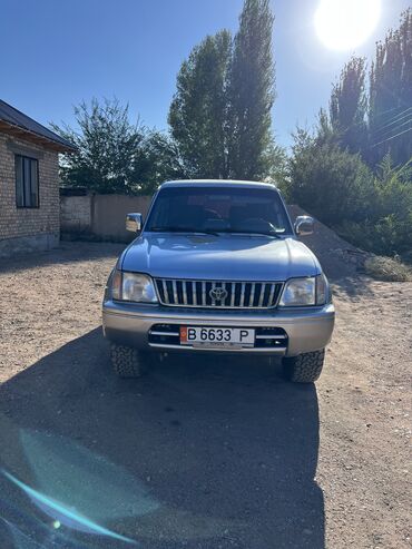 тойто прадо: Toyota Land Cruiser Prado: 1999 г., 2.7 л, Механика, Бензин, Внедорожник