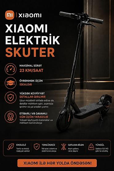 Elektrikli samokatlar: İstifadə olunmuş Xiaomi Mi Elektrik skuteri- ÇOX MÜNASİB QİYMƏTƏ!!! — 1