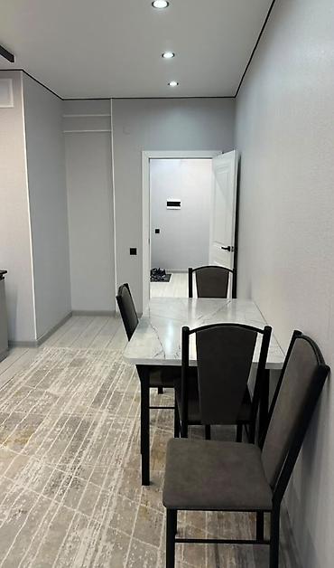 mega hous: 1 комната, 47 м², Кок-Жар мкр Элитка, 9 этаж, Евроремонт — 3