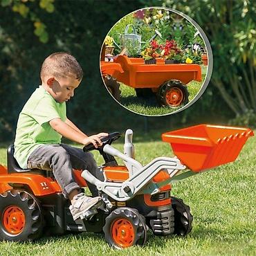 Traktori: Dečiji traktor na pedale – više varijanti (kašika napred i/ili — 4
