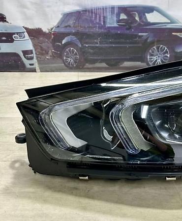 v16: Передняя левая фара Mercedes-Benz 2022 г., Б/у, Оригинал — 2