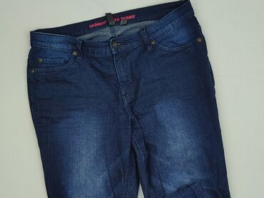 oceansapart legginsy prążkowane: RAINBOW, Jeans for women, size 5XL (EU 50)