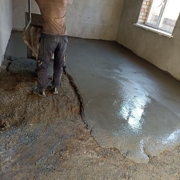 Бетонные работы: Стяжка Гарантия, Бесплатная консультация, Демонтаж Больше 6 лет опыта — 10