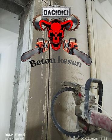 Beton işləri: Beton kəsimi və deşmə xidməti - Armaturlu/armatursuz beton, monolit — 5