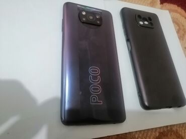 телефон чехол: Poco M3 Pro, Б/у, 256 ГБ, цвет - Фиолетовый