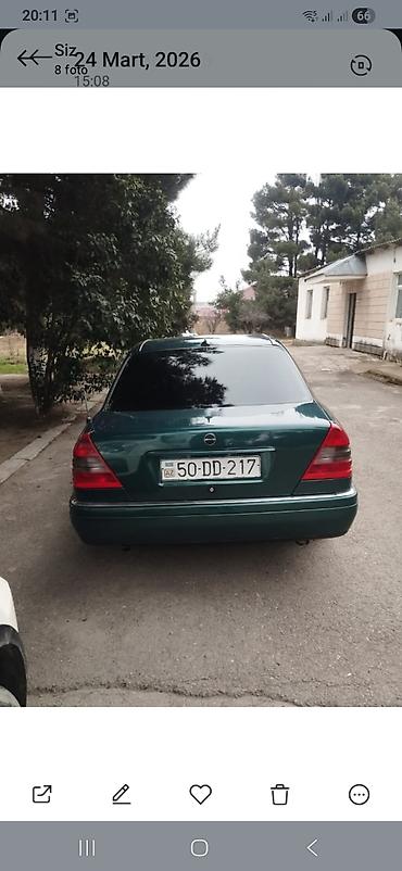 w202 duman: Avtomobil: Mercedes-Benz C-Class (W202), sedan Rəng: Tünd yaşıl — 3