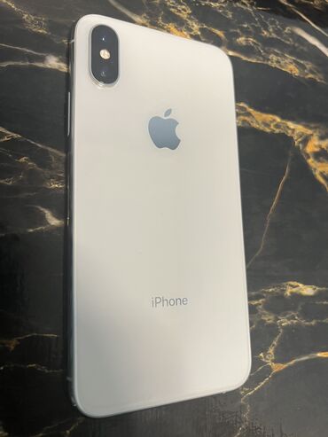 вакансии apple: IPhone Xs, Б/у, 256 ГБ, Белый, Защитное стекло, 91 %