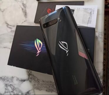 асус рокфон: Asus ROG Phone 3, Б/у, 256 ГБ, цвет - Черный, 2 SIM