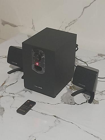 Колонки для ПК и ноутбуков: Microlab Subwoofer M-108BT 2.1 BLACK 11W — 7