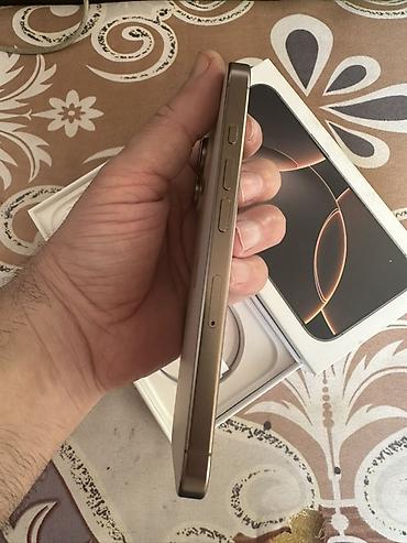 irsad electronics iphone 12 pro max: IPhone 16 Pro, 128 GB, Desert Titanium, Face ID — 8