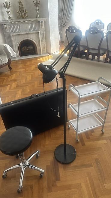 Salon, tibbi mebel: Manikür/estetik üçün avadanlıq dəsti Tərkib: - Portativ masaj/estetik — 2