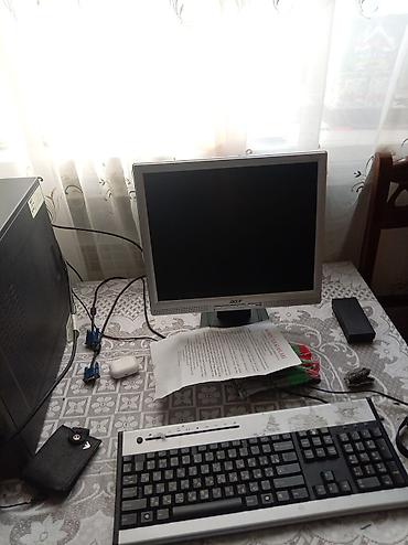 Stolüstü kompüter seti - Monitor: Acer LCD, təxmini 19" (kvadrat