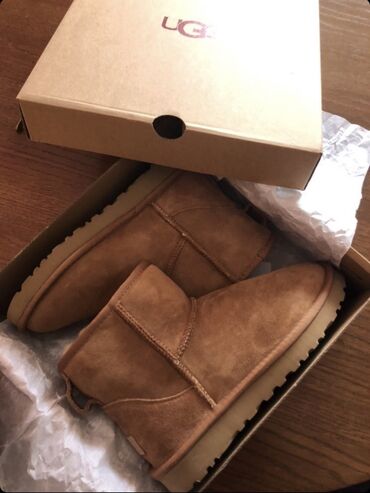 bueno čizme: Ugg boots, color - Brown, 38