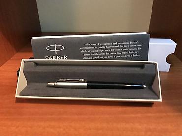 parker: Cerruti 1881 markalı qara rəngli qələm, dəsti ilə birlikdə təqdim — 3