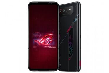 Asus: Asus ROG Phone 6, Колдонулган, 256 ГБ, түсү - Кара, 1 SIM, 2 SIM