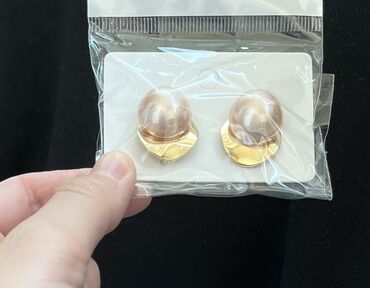 Sırğalar: YENİ 6 ədəd paslanmaz sırğa, Zara model sırğalar. Bir ədədi ENDİRİMLƏ — 9