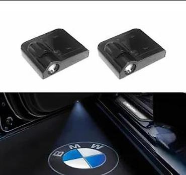 Tuning oprema: Bežične LED projektorske lampe za vrata – BMW logo (set 2 kom) - — 7