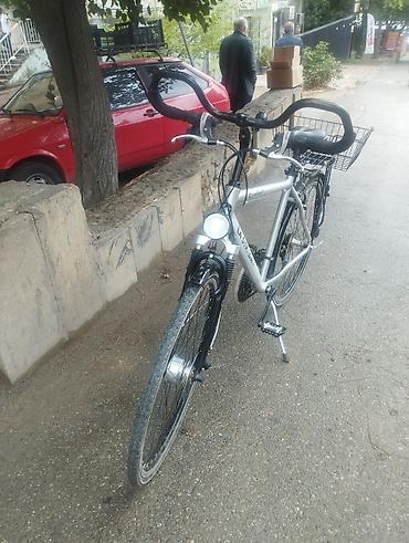 Велосипеды: Şəhər/trekking tipli velosiped – La Strada Comfort - Rəng: gümüşü - — 2