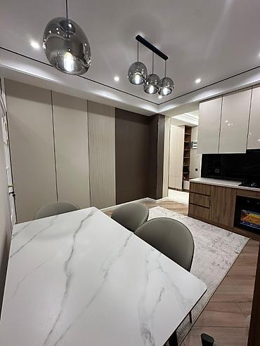 Продажа квартир: 2 комнаты, 50 м², Асанбай мкр Элитка, 11 этаж, Дизайнерский ремонт — 3