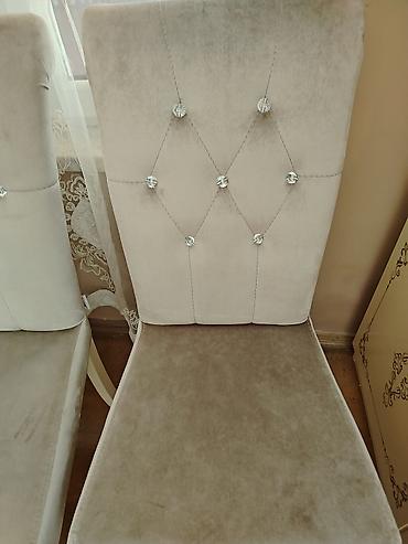 Qonaq otağı üçün, İşlənmiş, Qatlanmayan, rəng - Bej Stul