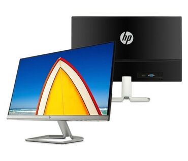 monitor: HP Monitor 24 inch. Məhsul səliqəli istifadə olunub, estetik və ya