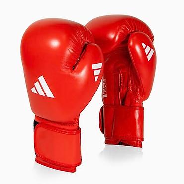 Перчатки: Boks əlcəyi – qırmızı rəng, cüt - Marka: adidas (loqo üzərində) - — 1