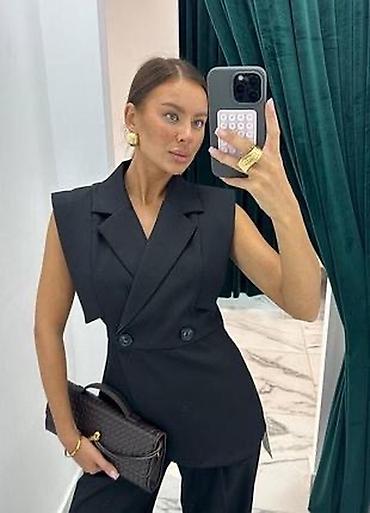 Kompleti: 💫💫Damski komplet – sako bez rukava i pantalone sa širokim nogavicama — 7