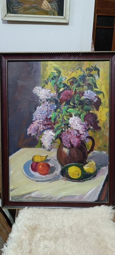 Şəkillər, tablolar: Rəssam Mirteyyub Xəlilovun əl işləri. (Müxtəlif ölçülü Xols, Karton — 25