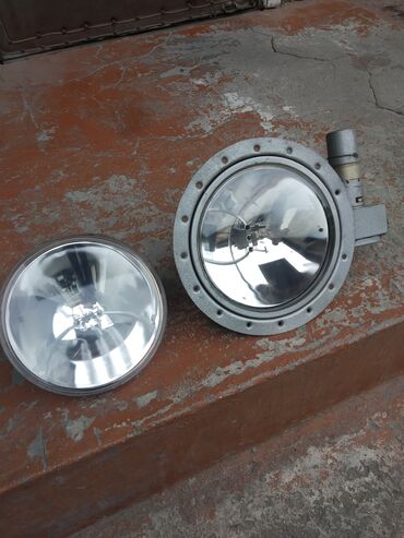 солевая лампа: Комплект передних фар MAN Б/у, Оригинал, Россия