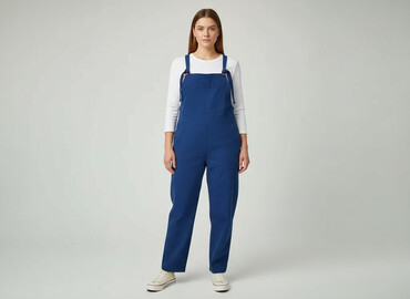 plisowane kombinezony: Women`s overall, size 2XL