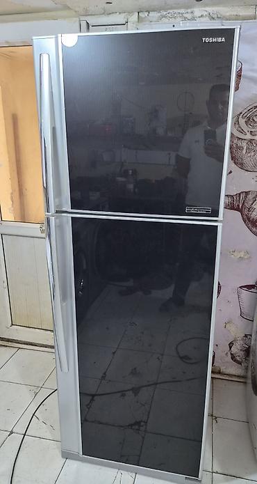 satfinder satisi: Toshiba iki qapılı soyuducu - Üst kamerada dondurucu, alt hissədə — 1