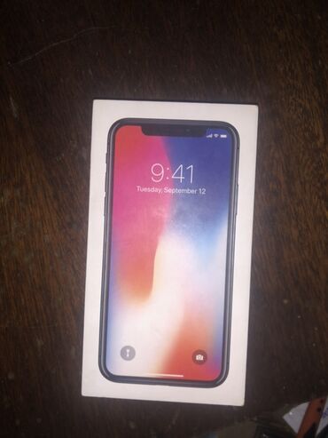 Apple iPhone: IPhone X, 64 GB, Qara