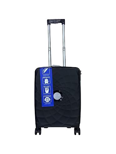 Спорт и отдых: №: 2757 Məhsulun adı: Çamadan polipropilen, qara, S ölçü, 54x37x22 sm — 1