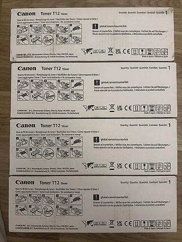 canon pixma: Canon orijinal toner dəsti – T12, C1330 Series üçün Uyğunluq: - Canon — 2