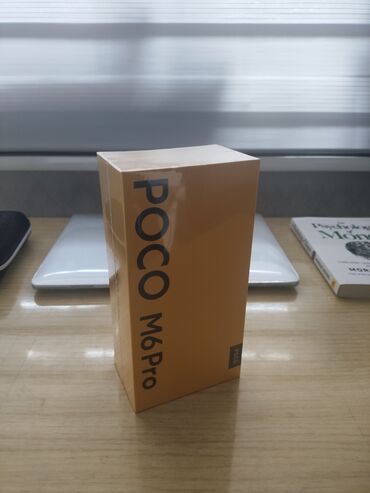 крепкий телефон: Poco M6 Pro, Новый, 512 ГБ, цвет - Черный, 2 SIM