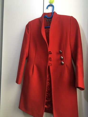 Пальто: Пальто, Классика, Зима, Кашемир, По колено, Приталенная модель, XL (EU 42), 2XL (EU 44)