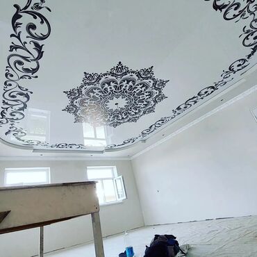 Натяжной потолок: Натяжной потолок Матовое, 3D потолки, Глянцевое Демонтаж, Бесплатная консультация, Гарантия — 6