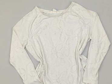 białe bluzki z długim rękawem reserved: Bluzka Damska, H&M, M, stan - Dobry