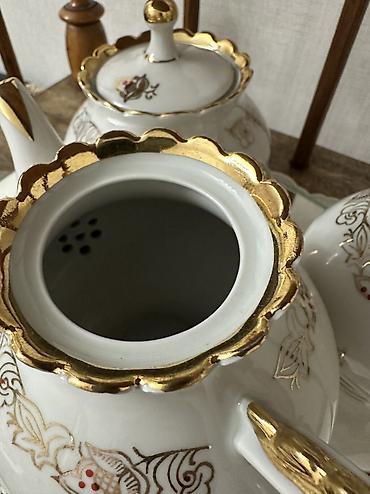 золота: Наборы с позолотой! 1. Чайник, сахарница, молочник «Довбыш» 2 — 4