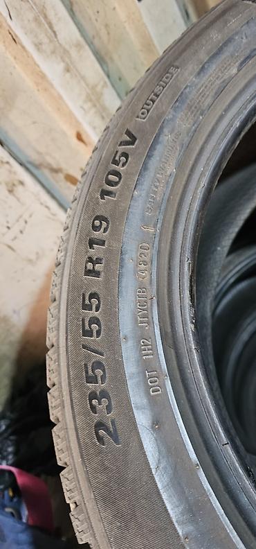 275 50 19: Шины 235 / 55 / R 19, Зима, Б/у, Пара, Легковые, Корея, Kumho — 3
