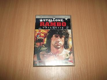 mp3 kup: Rambo I, II i III deo. DVD original. Nov, nekorišćen! Šaljemo Beksom — 1