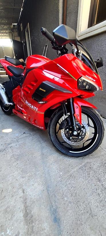 электо мото: Спортбайк Ducati, 1200 куб. см, Электро, Взрослый, Б/у — 2