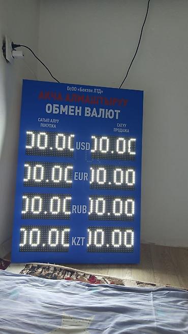 Оборудование для бизнеса: Светодиодное табло «Обмен валют» для обменных пунктов - Тип — 2