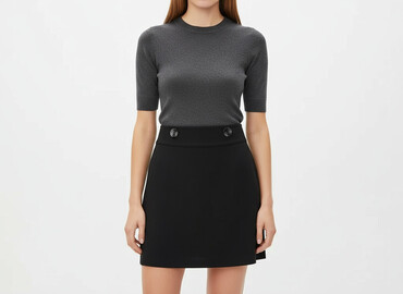 spódniczki plisowane mini: Gina Tricot, Women`s skirt, size S