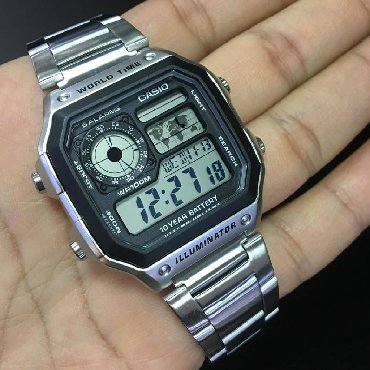 Классические: AE-1200WHD стильные оригинальные часы Casio